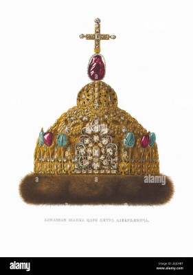 diamond-cap-of-tsar-peter-i-from-the-antiquities-of-the-russian-state-museum-private-collection-author-fyodor-grigoryevich-solntsev-2EJC4BT.jpg